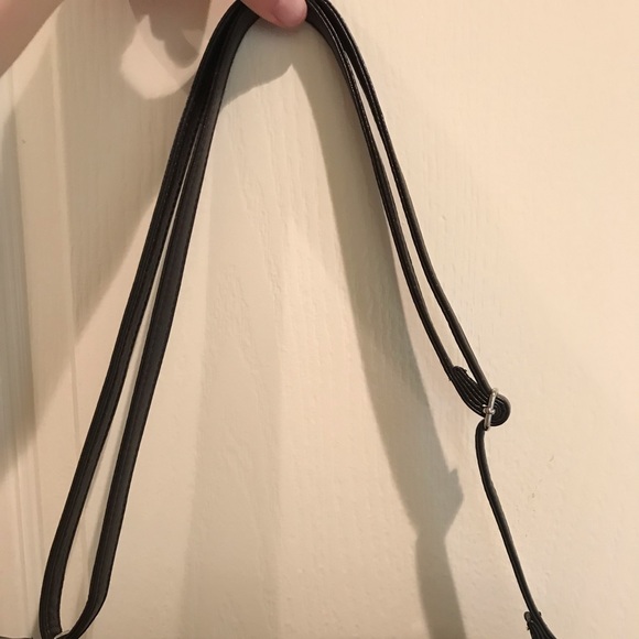 31 leather mini tote w/removable shoulder strap - Picture 4 of 6